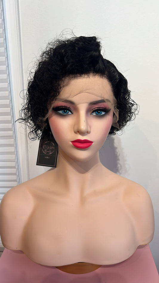 My pixie curly