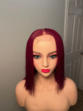 Bob wig rouge  vietnamien